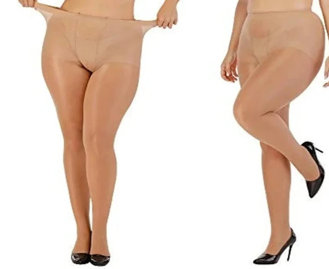 Super Stretch Pantyhose Plus Size