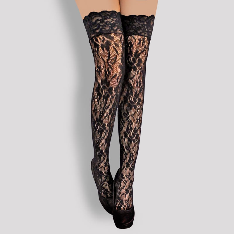 Sexy Fishnet Stocking Lace Top