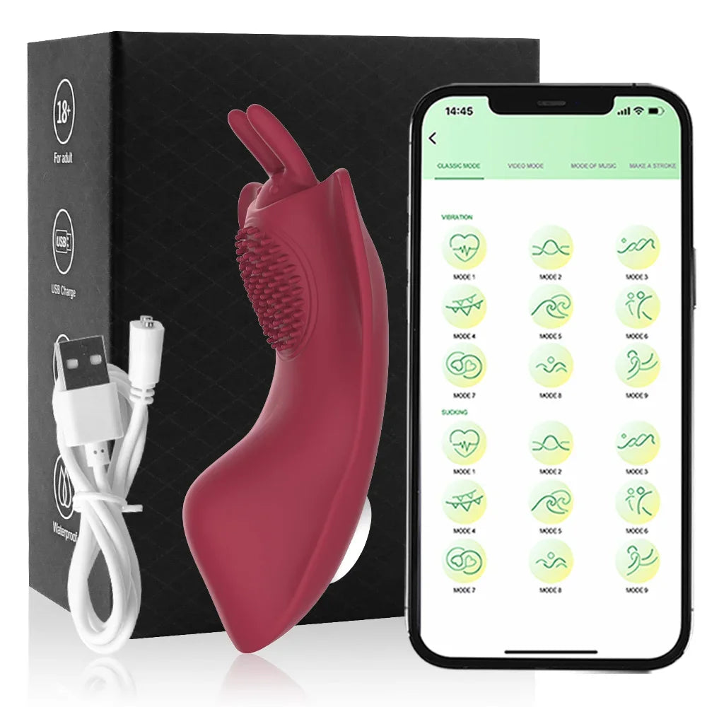 App Controlled Rabbit Vibrating Panties