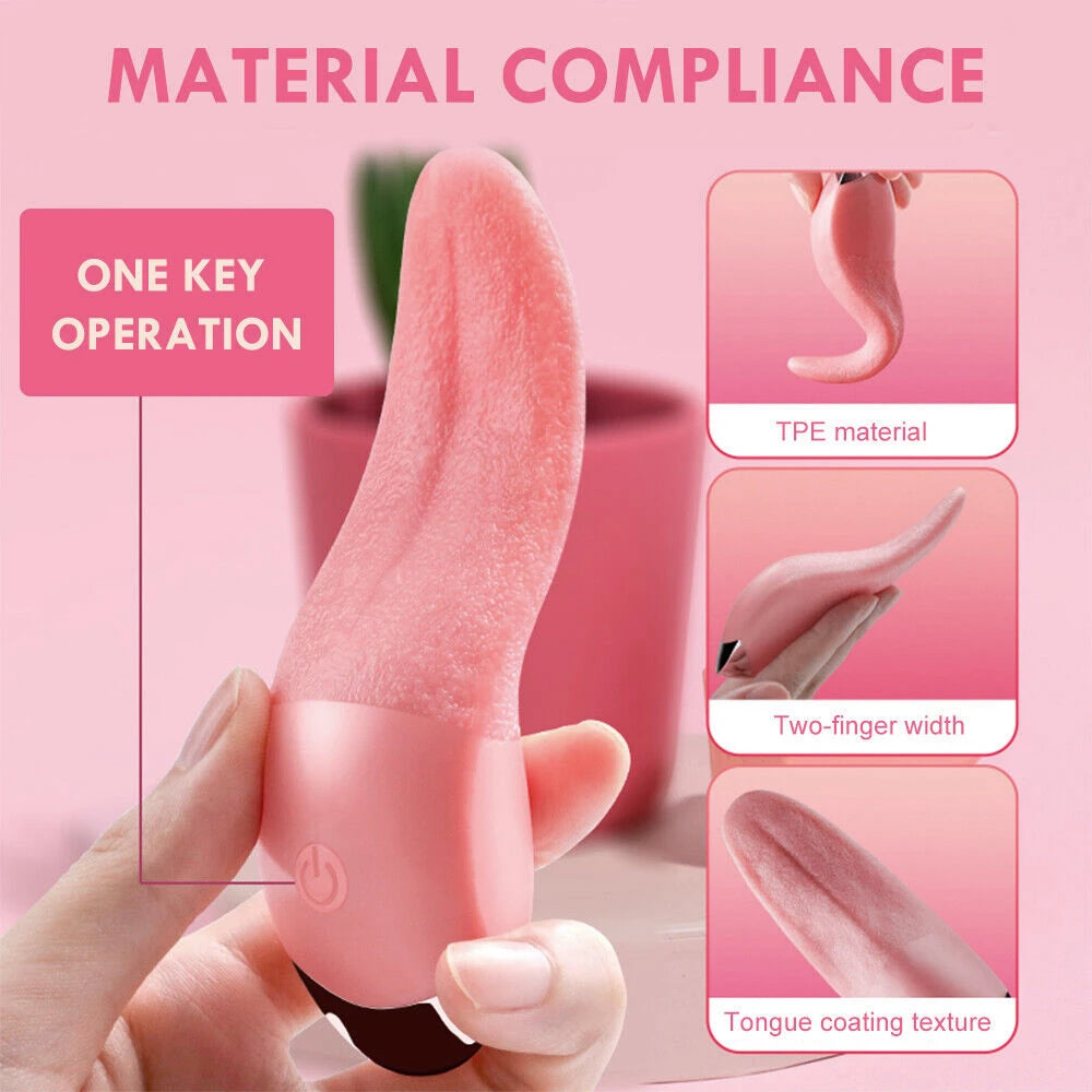 Clit Licking Tongue Vibrator