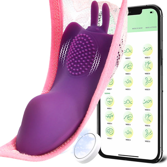 App Controlled Rabbit Vibrating Panties