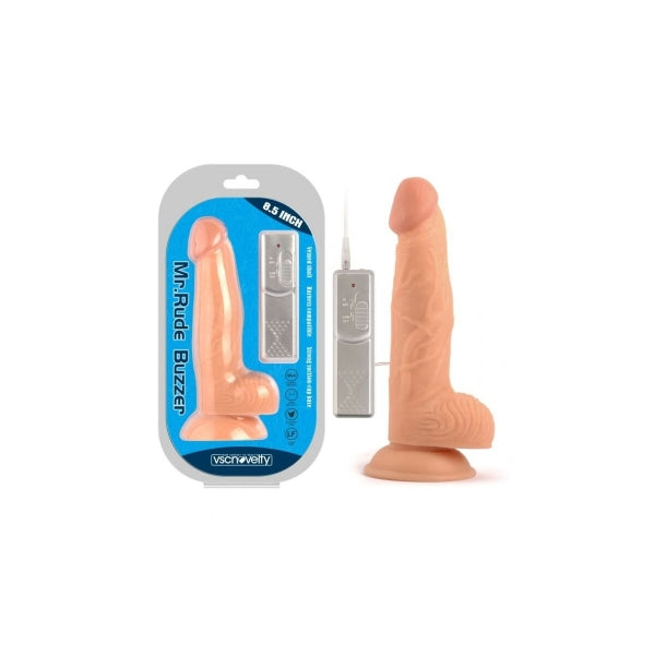 Realistic Vibrating Dildo 22cm