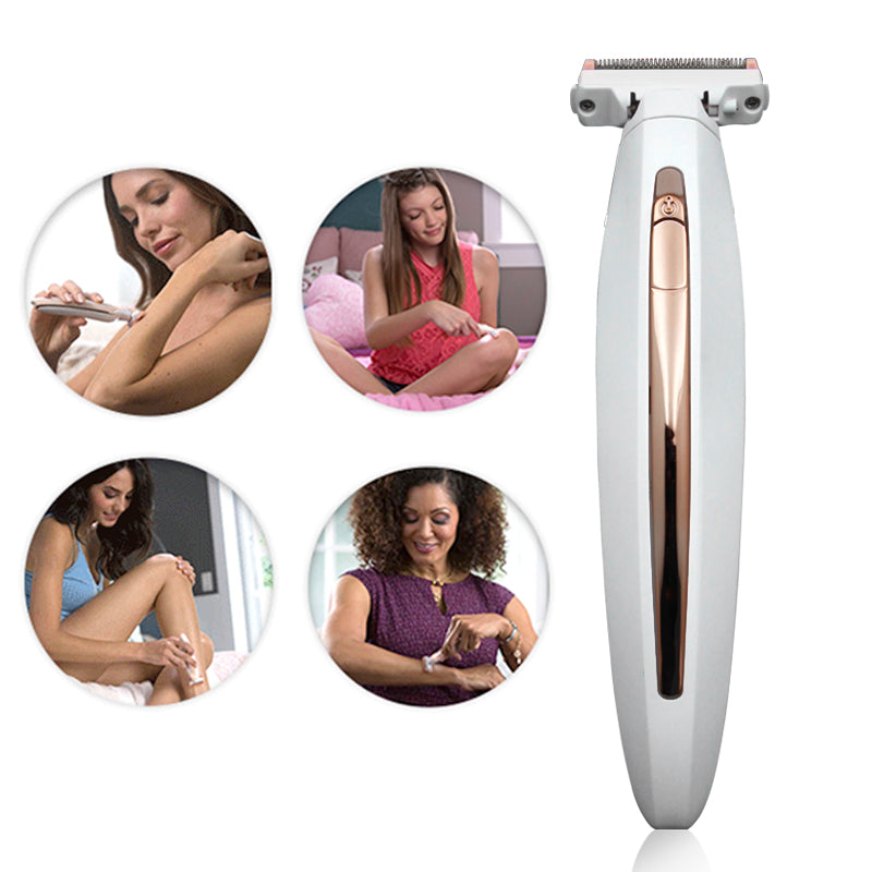 Electric Lady Shaver Flawless Body Hair Shaver Painless Bikini Trimmer - 2 desire
