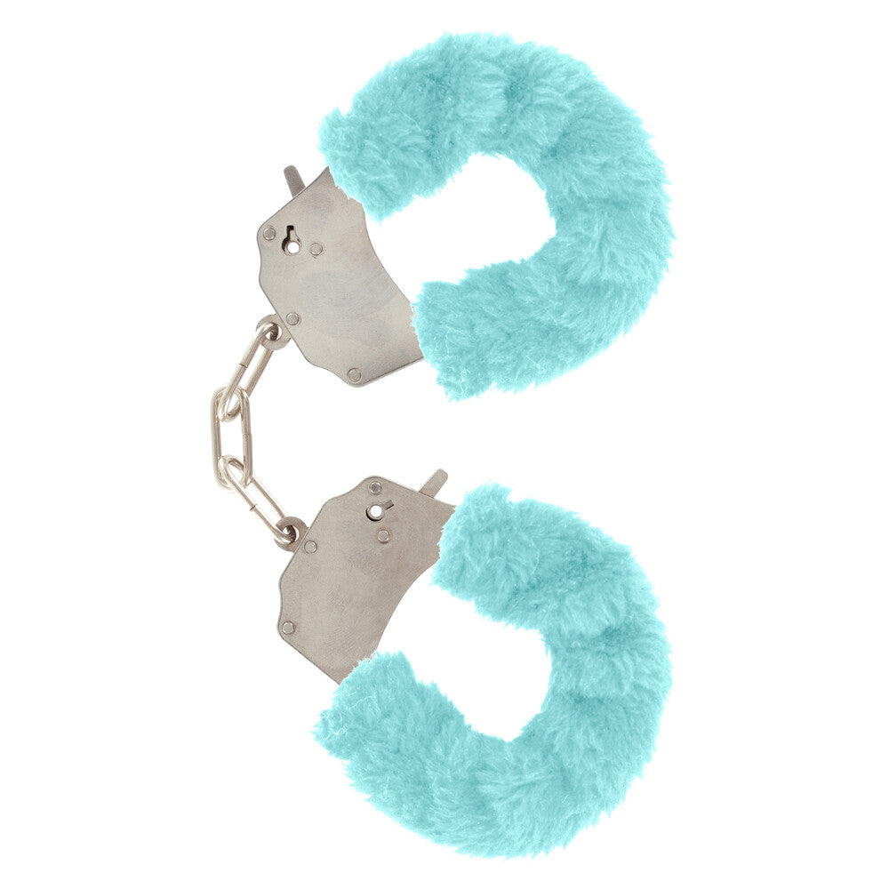 Furry Fun Wrist Cuffs Purple - 2 desire