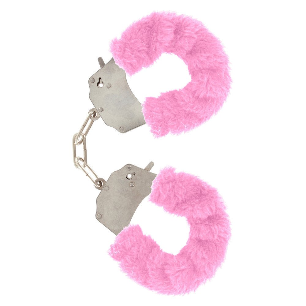 Furry Fun Wrist Cuffs Purple - 2 desire