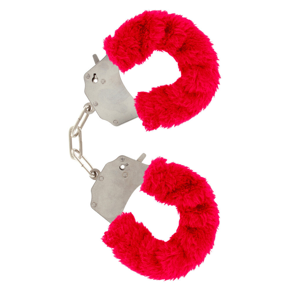 Furry Fun Wrist Cuffs Purple - 2 desire