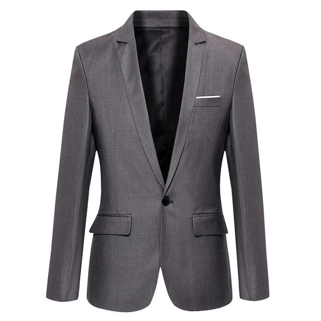 Men's Fashion Slim Blazer - 2 desire