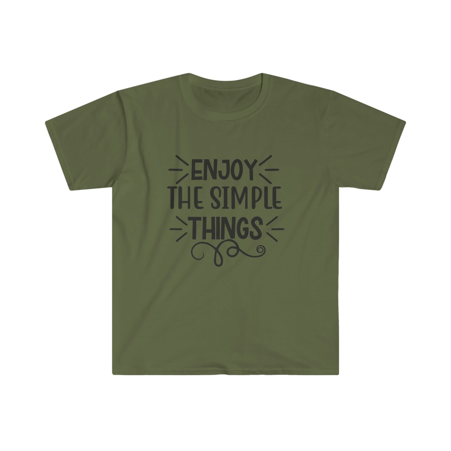 Unisex Enjoy The Simple Things T-Shirt - 2 desire