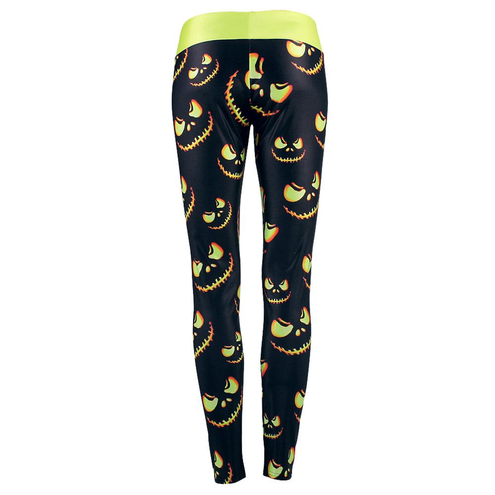 Women's Pumpkin Gym Leggings - 2 desire