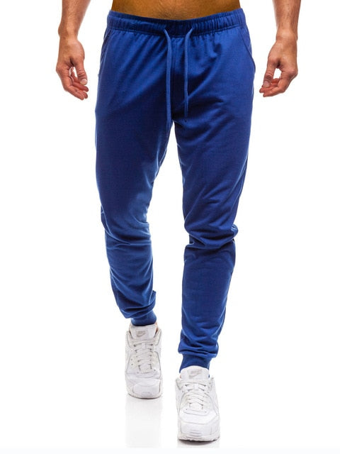 Men's Elastic Joggers Gym Pants - 2 desire