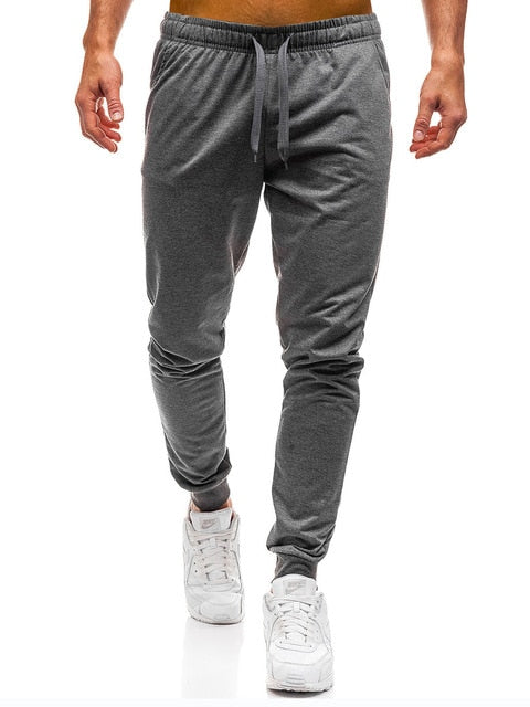 Men's Elastic Joggers Gym Pants - 2 desire