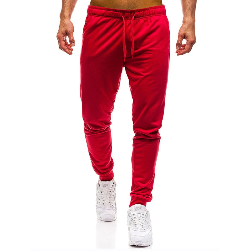 Men's Elastic Joggers Gym Pants - 2 desire
