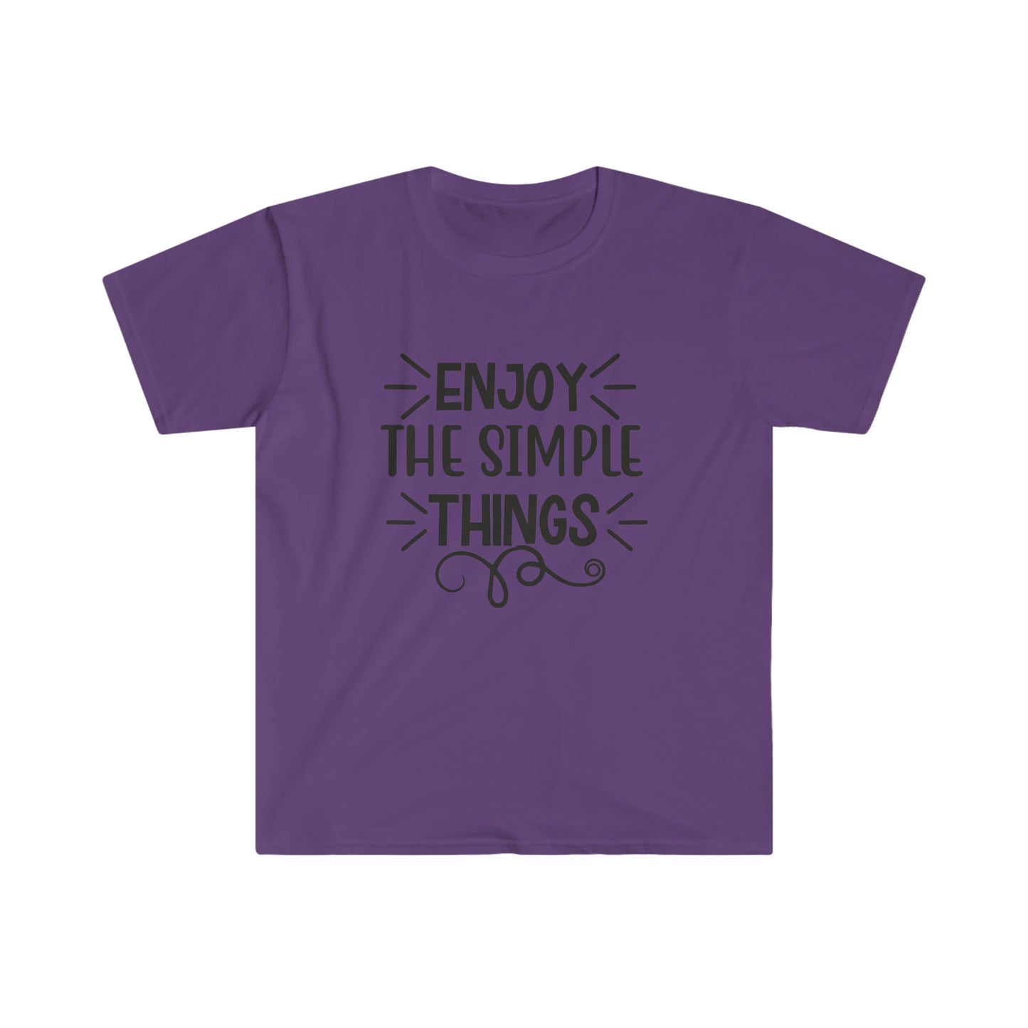 Unisex Enjoy The Simple Things T-Shirt - 2 desire