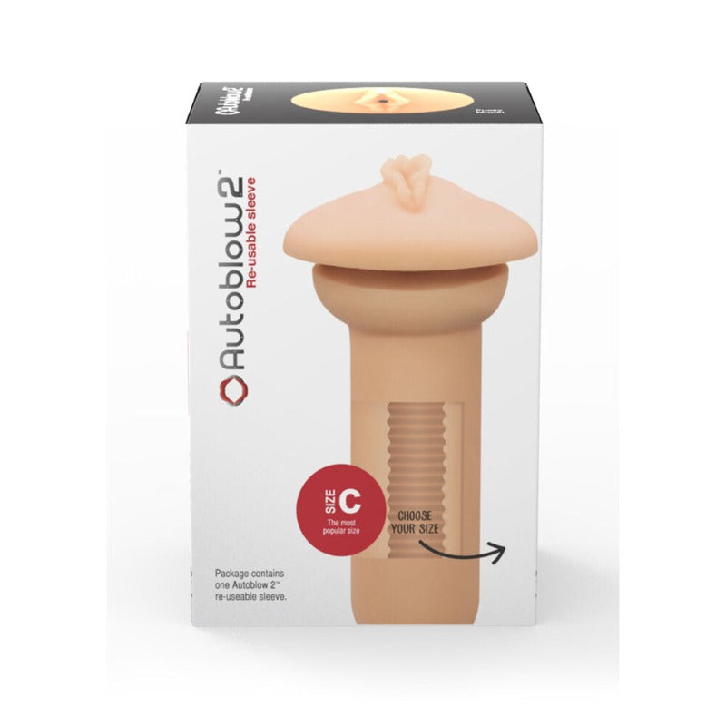 Autoblow 2 Plus Vagina Sleeve A. B. C - 2 desire