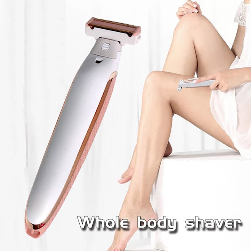 Electric Lady Shaver Flawless Body Hair Shaver Painless Bikini Trimmer - 2 desire