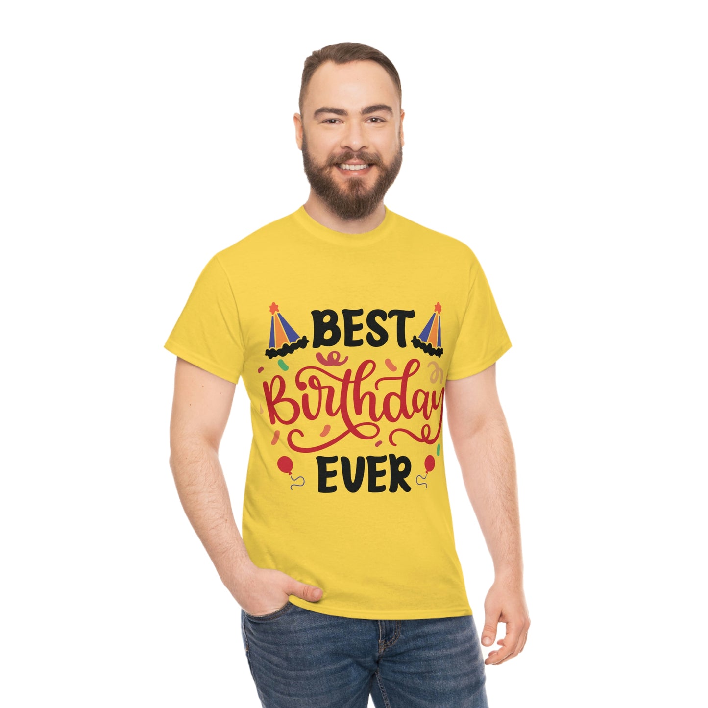Unisex Happy Birthday T-Shirt - 2 desire