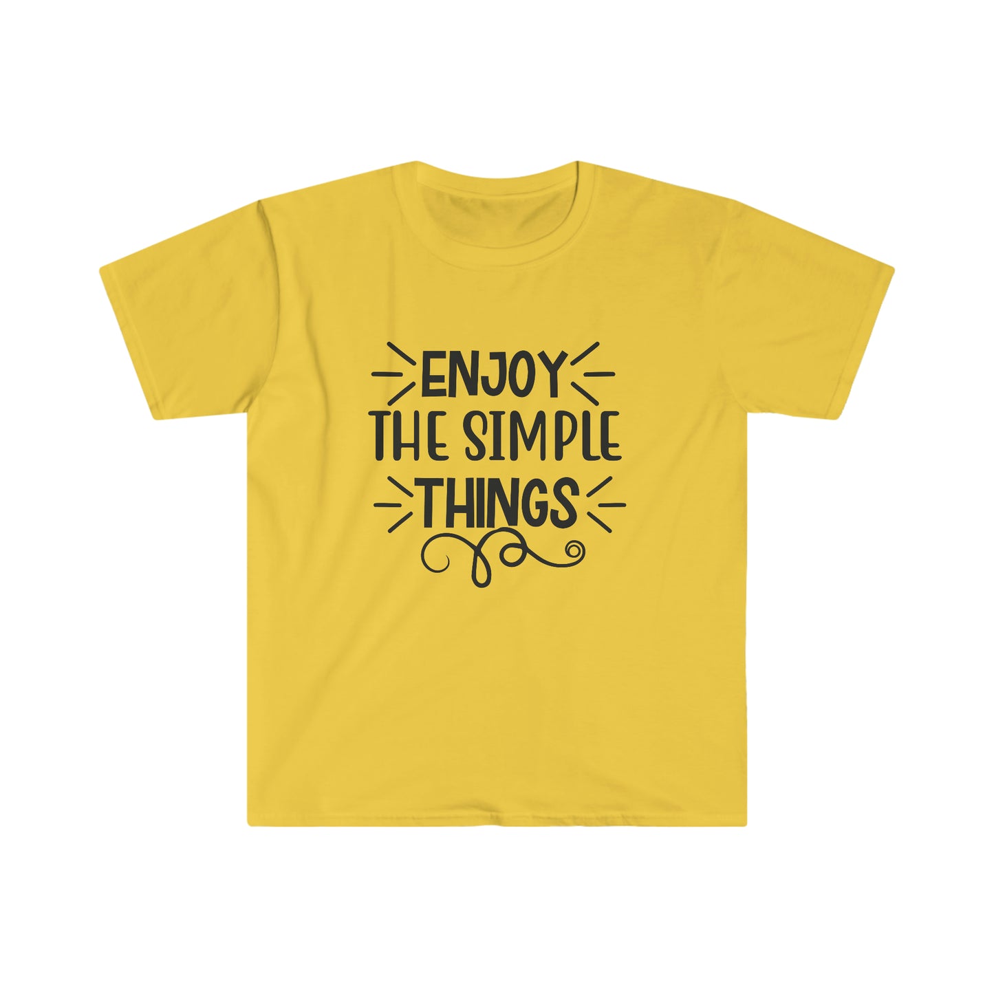Unisex Enjoy The Simple Things T-Shirt - 2 desire