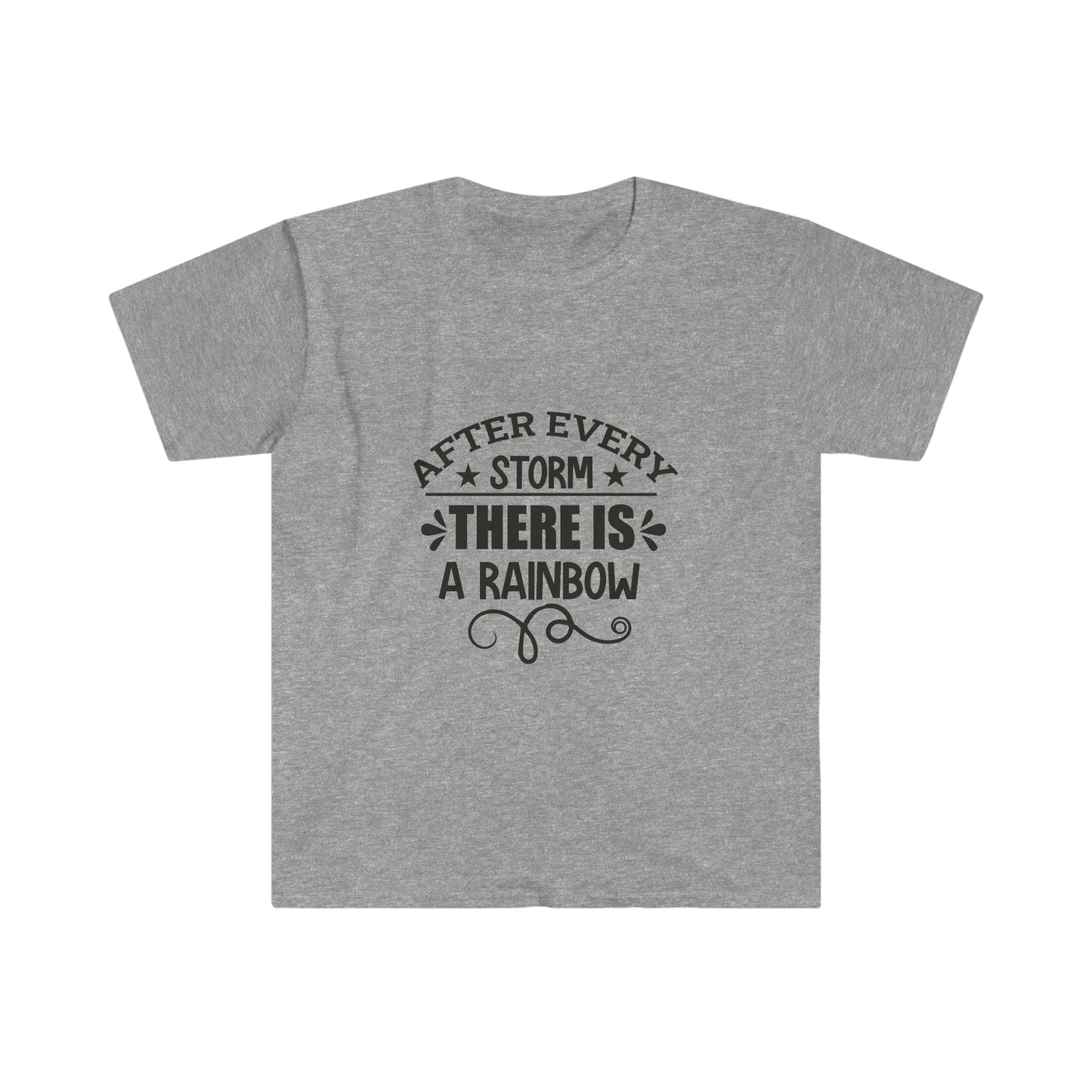 Unisex After Every Strom There Is A Rainbow T-Shirt - 2 desire