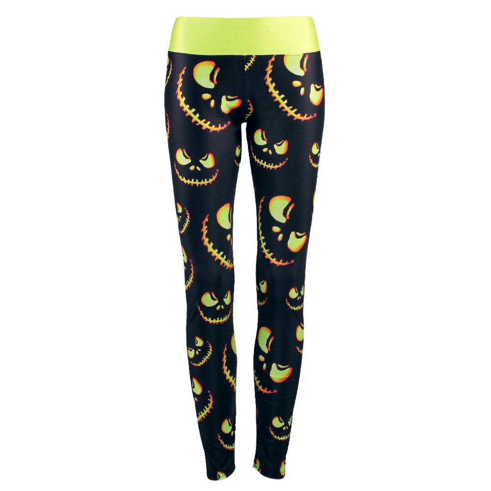 Women's Pumpkin Gym Leggings - 2 desire