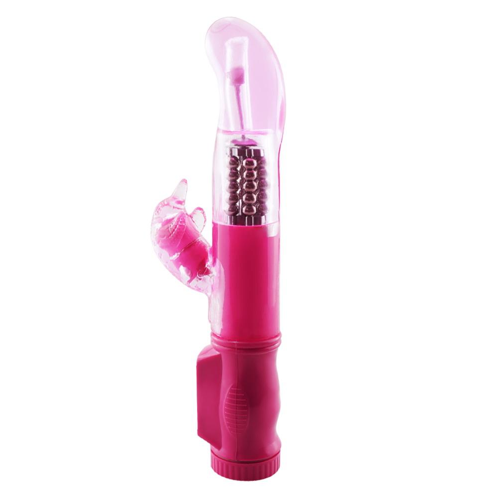 Rechargeable 12 Modes Rotating Rabbit Vibrator - 2 desire