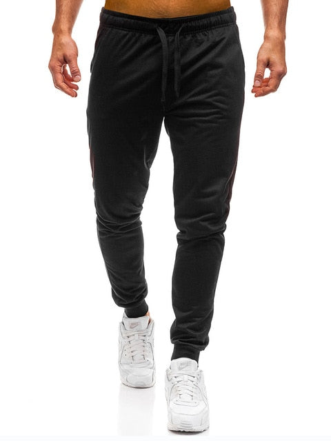 Men's Elastic Joggers Gym Pants - 2 desire