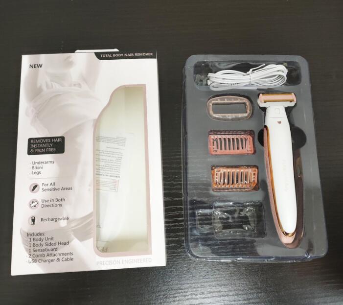 Electric Lady Shaver Flawless Body Hair Shaver Painless Bikini Trimmer - 2 desire