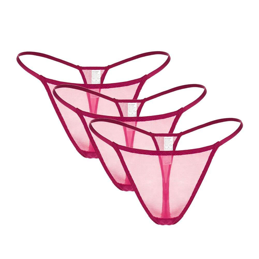 Hot Transparent G-String 3 Pieces - 2 desire