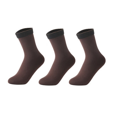 Women's Winter Warm Fleece Socks 3Pieces - 2 desire