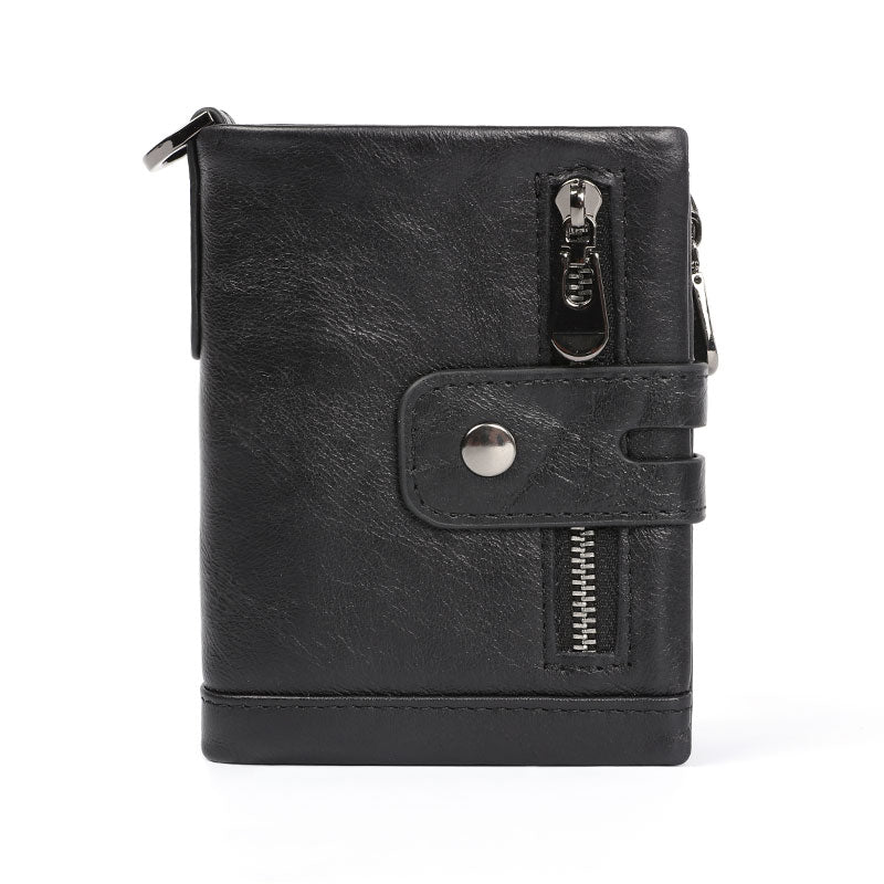 Men's Quality Cowhide Genuine Leather Wallet - 2 desire