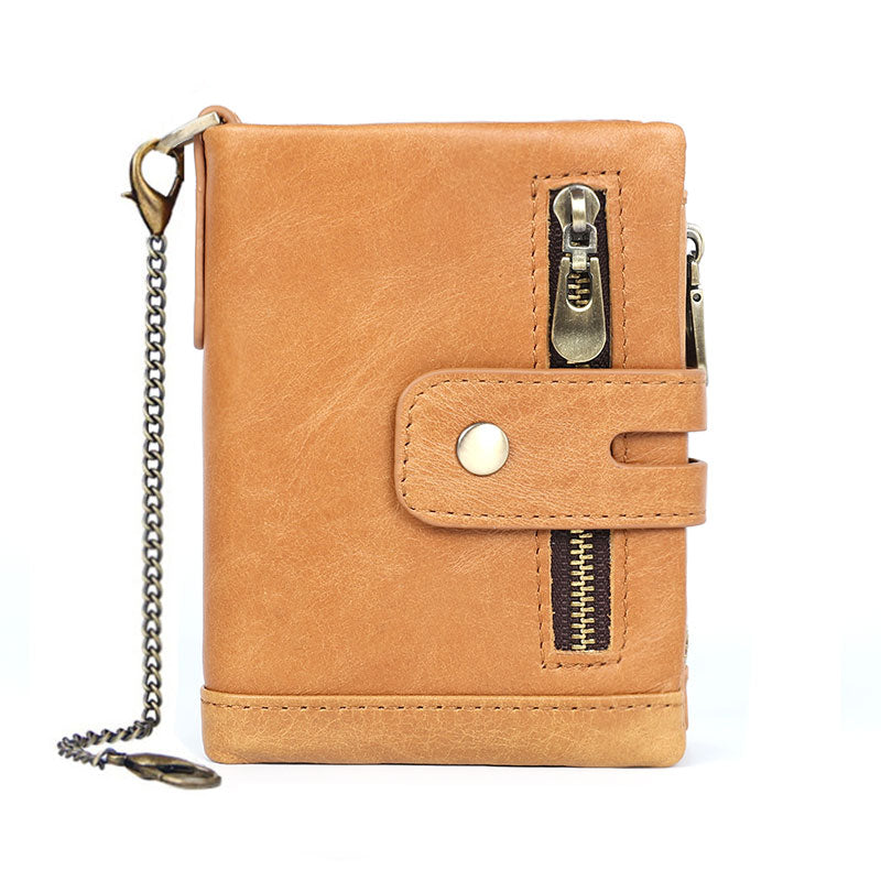 Men's Quality Cowhide Genuine Leather Wallet - 2 desire