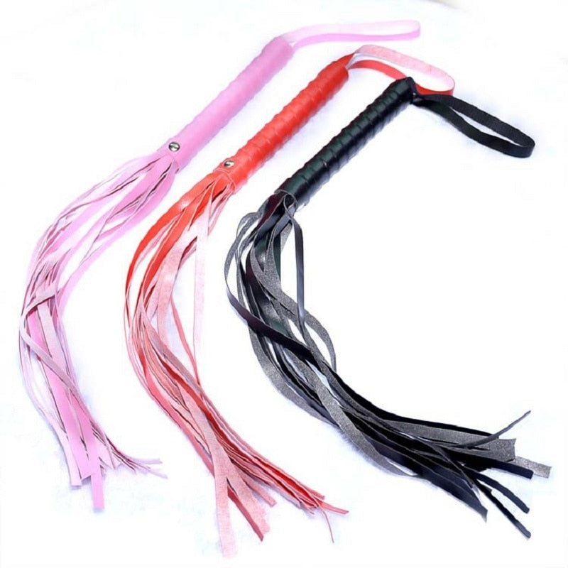 BDSM PU Leather Whip Flogger Nine Tail - 2 desire