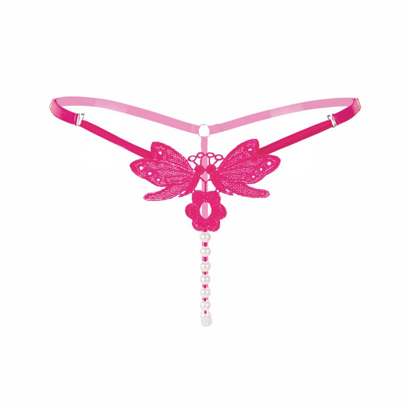 Sexy Pearl Thong And G-String - 2 desire