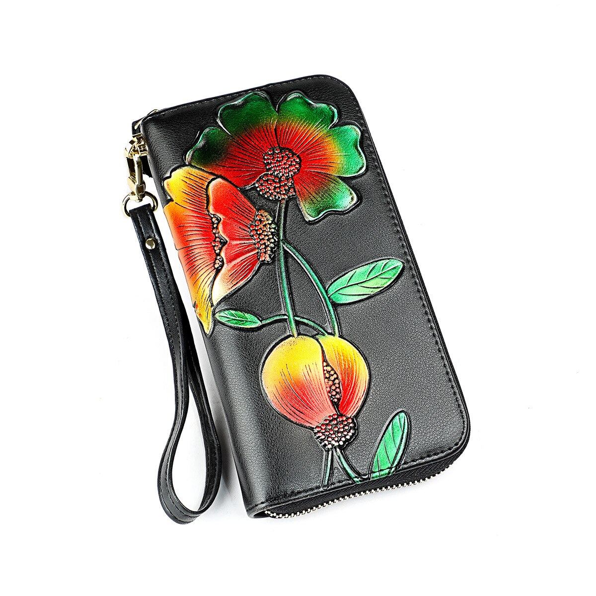 Women's Genuine Leather Wallet - 2 desire