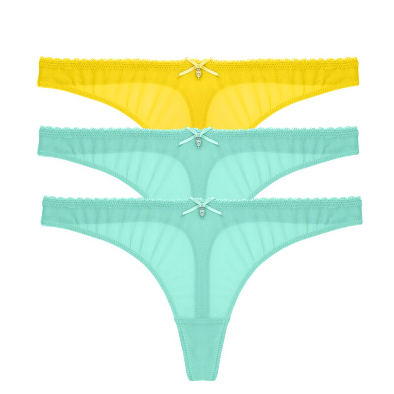Hot Transparent Thong 3 Pieces - 2 desire