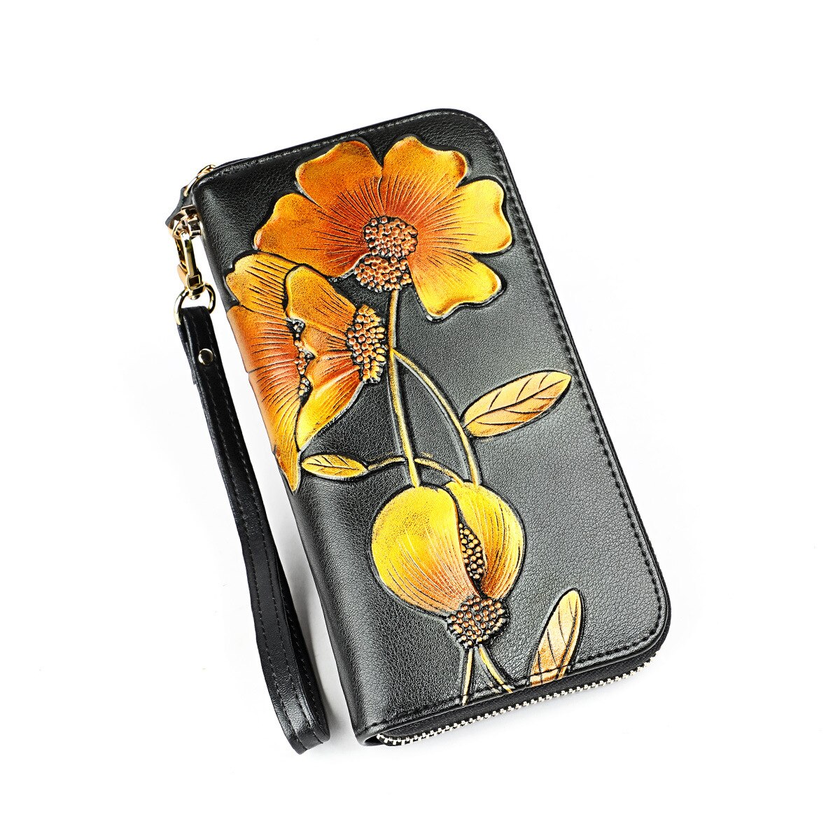 Women's Genuine Leather Wallet - 2 desire