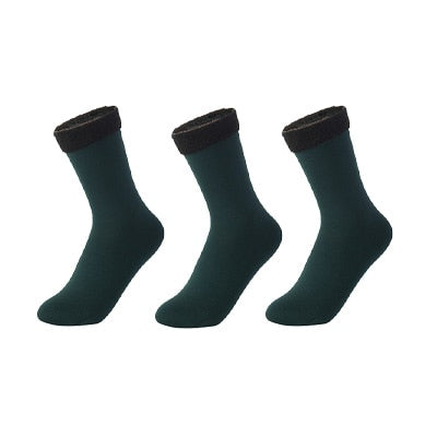 Women's Winter Warm Fleece Socks 3Pieces - 2 desire