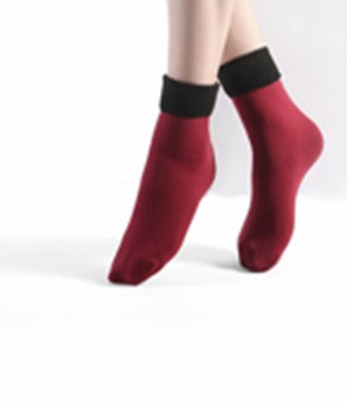Women's Winter Warm Fleece Socks 3Pieces - 2 desire