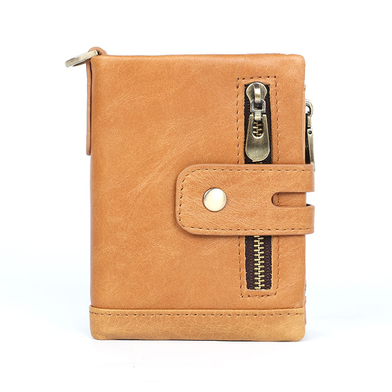 Men's Quality Cowhide Genuine Leather Wallet - 2 desire