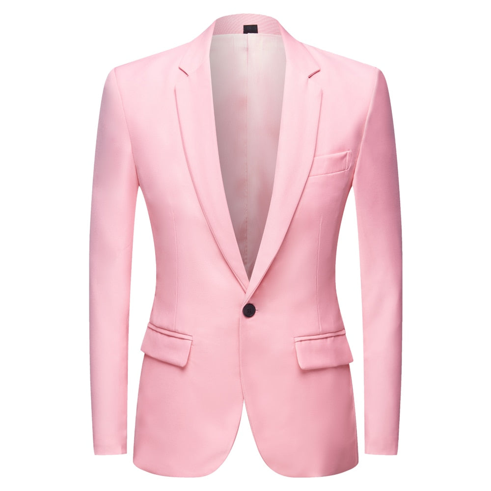 Men's Casual Colorful Blazers - 2 desire