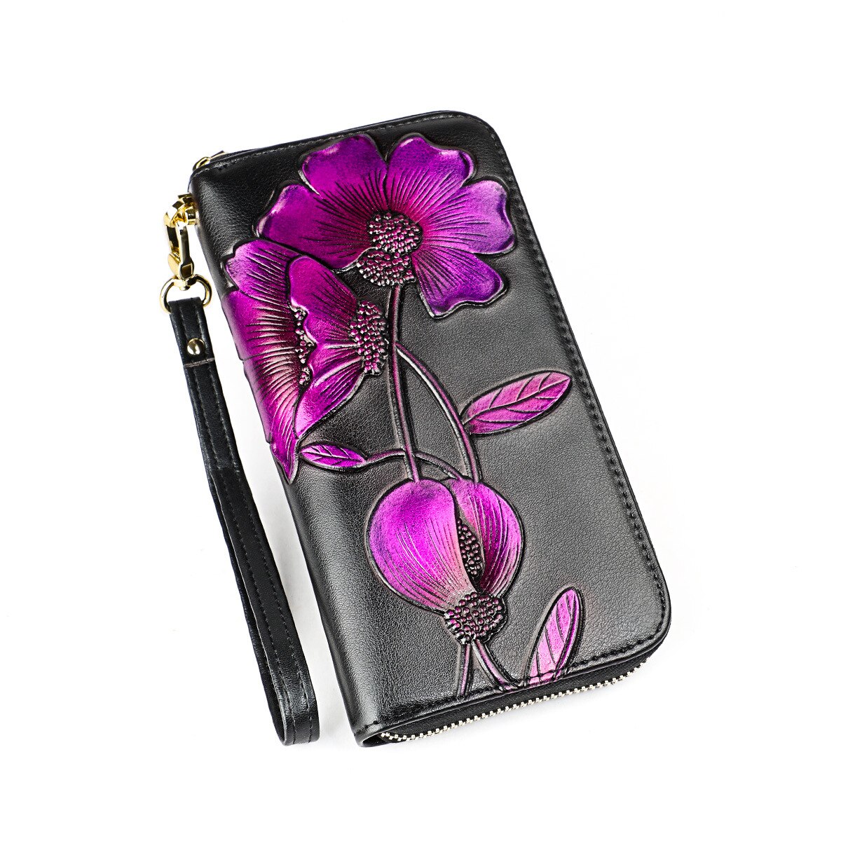Women's Genuine Leather Wallet - 2 desire