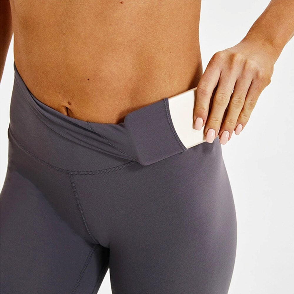 Women's Naked-Feels Gym Leggings - 2 desire
