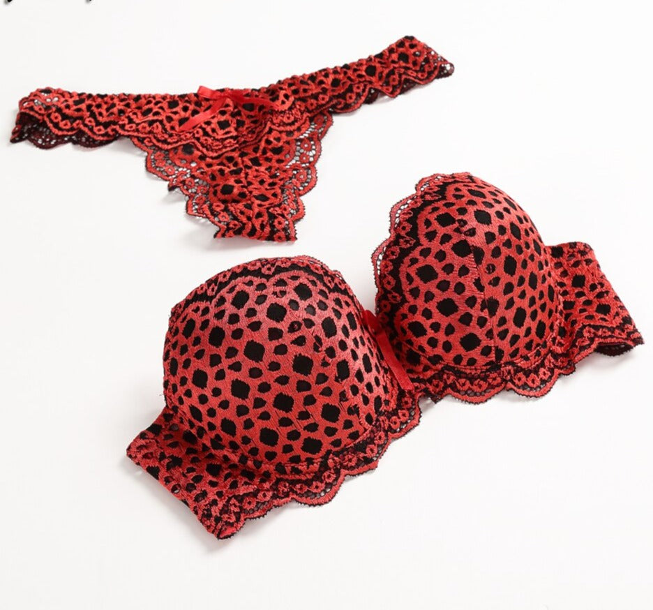 Leopard Lingerie Set