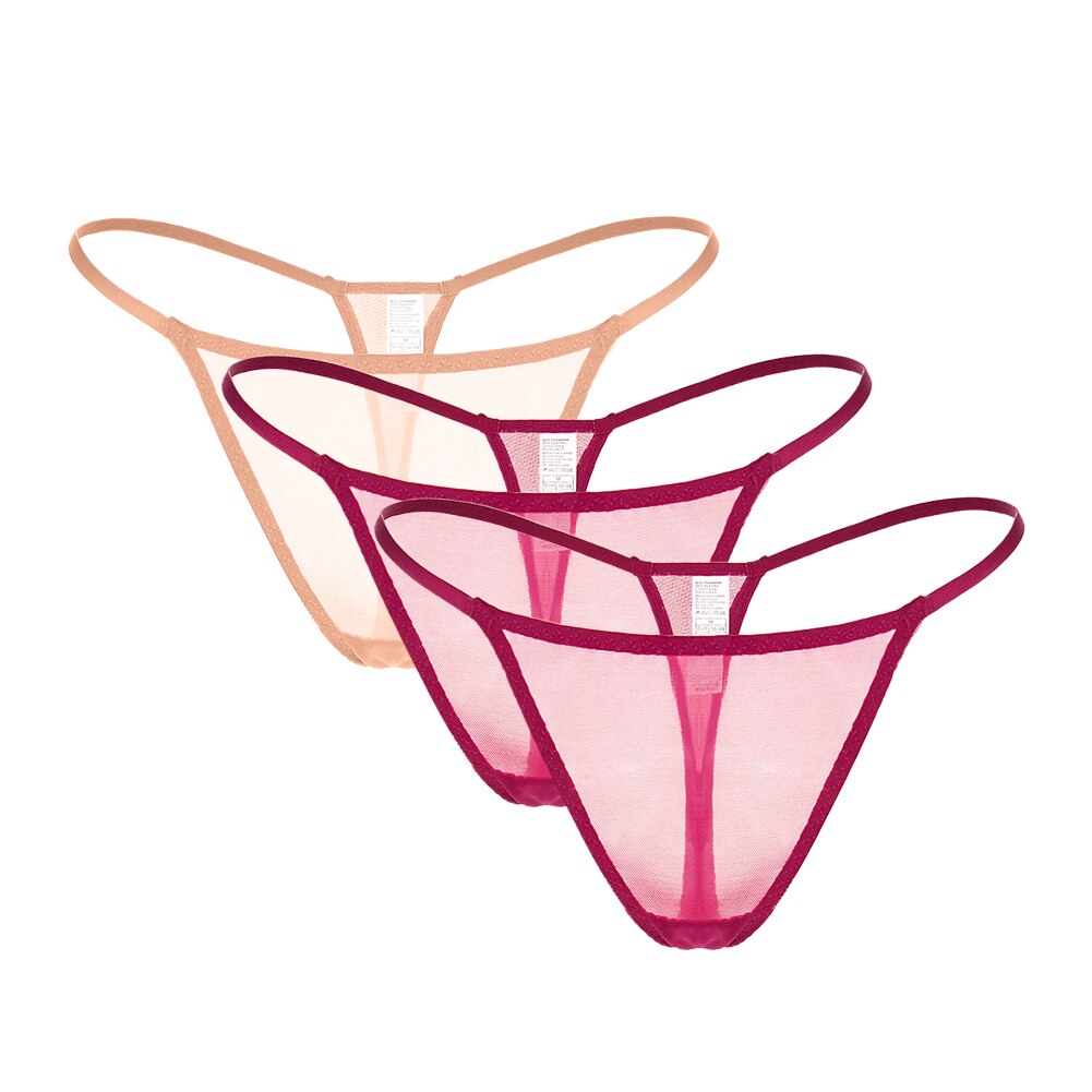 Hot Transparent G-String 3 Pieces - 2 desire