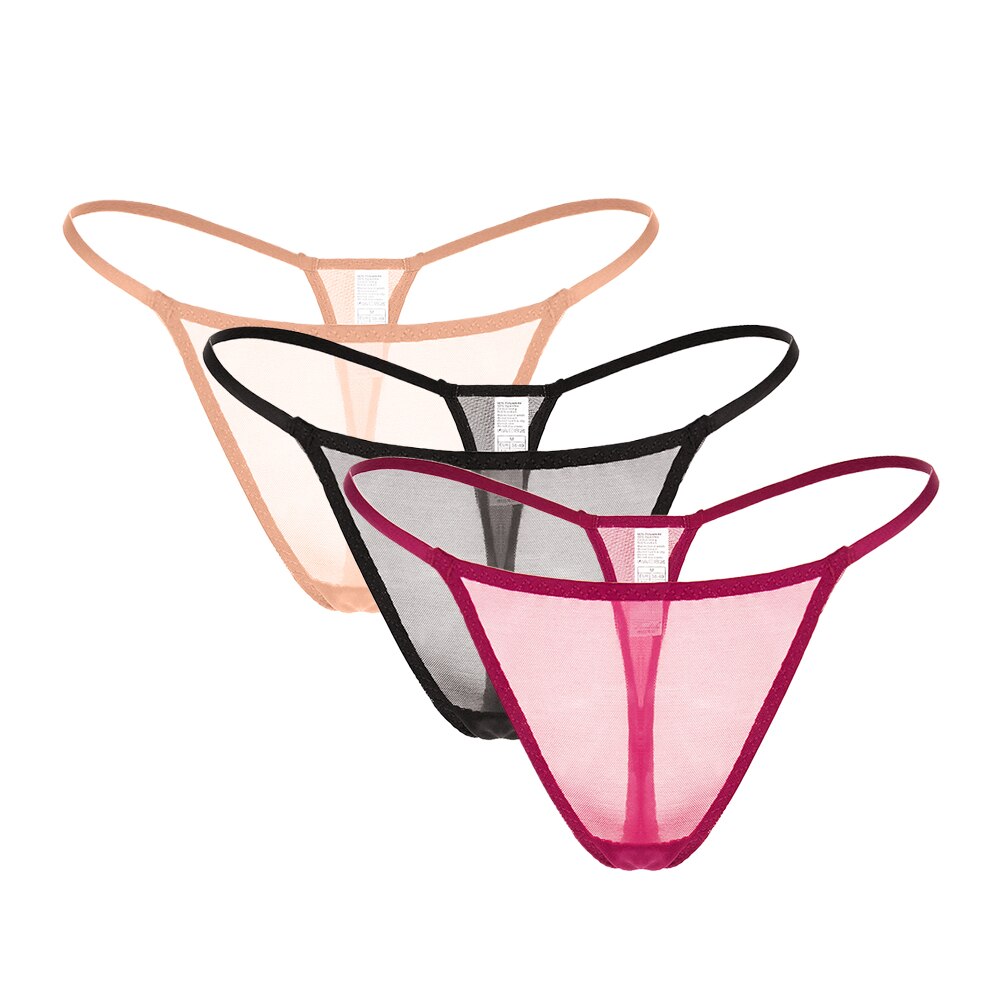 Hot Transparent G-String 3 Pieces - 2 desire