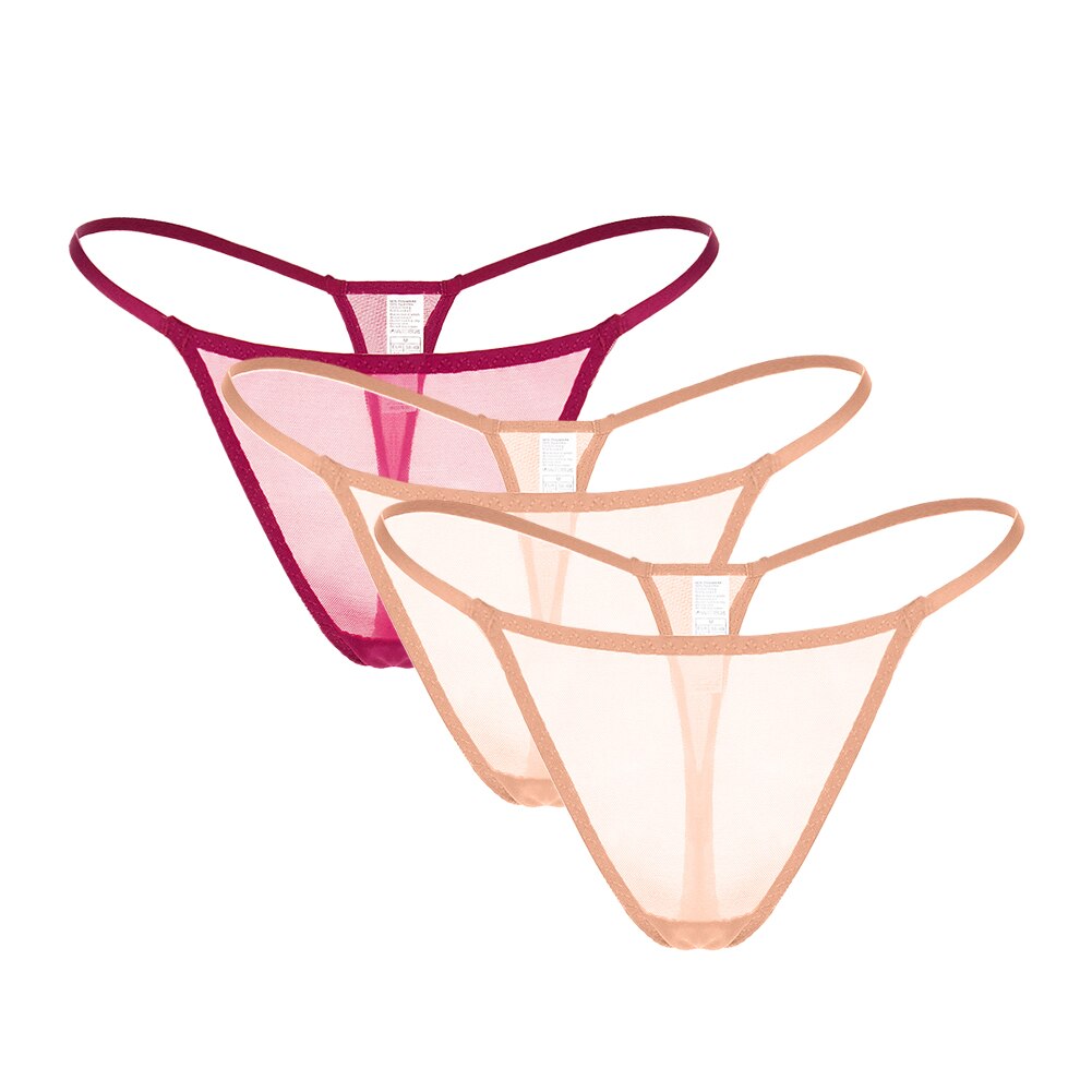 Hot Transparent G-String 3 Pieces - 2 desire