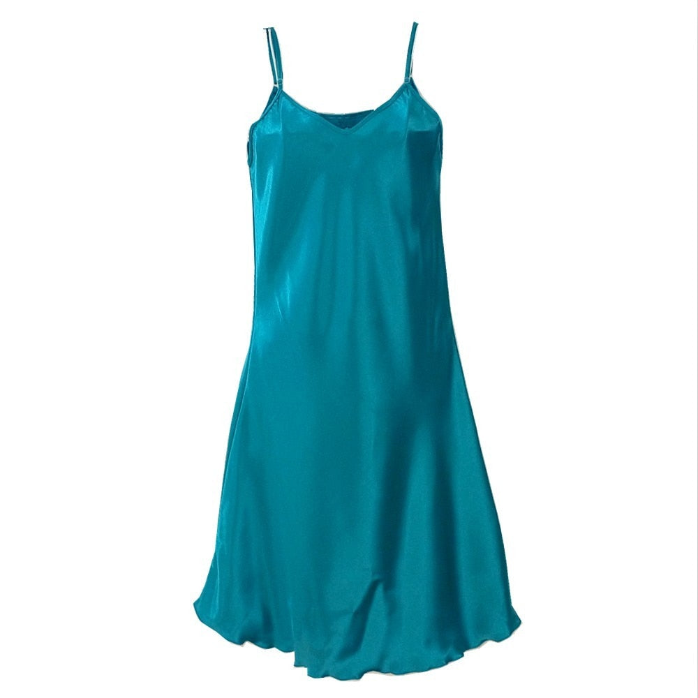 Spaghetti Strap Chemise - 2 desire