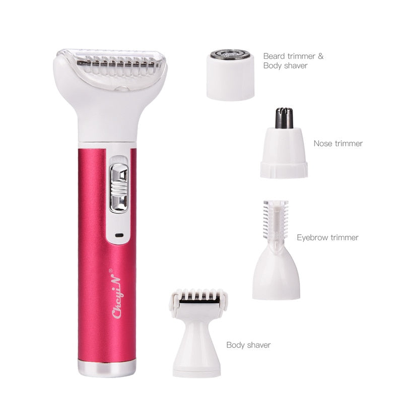 5 in 1 Electric Rechargeable Lady Shaver - 2 desire