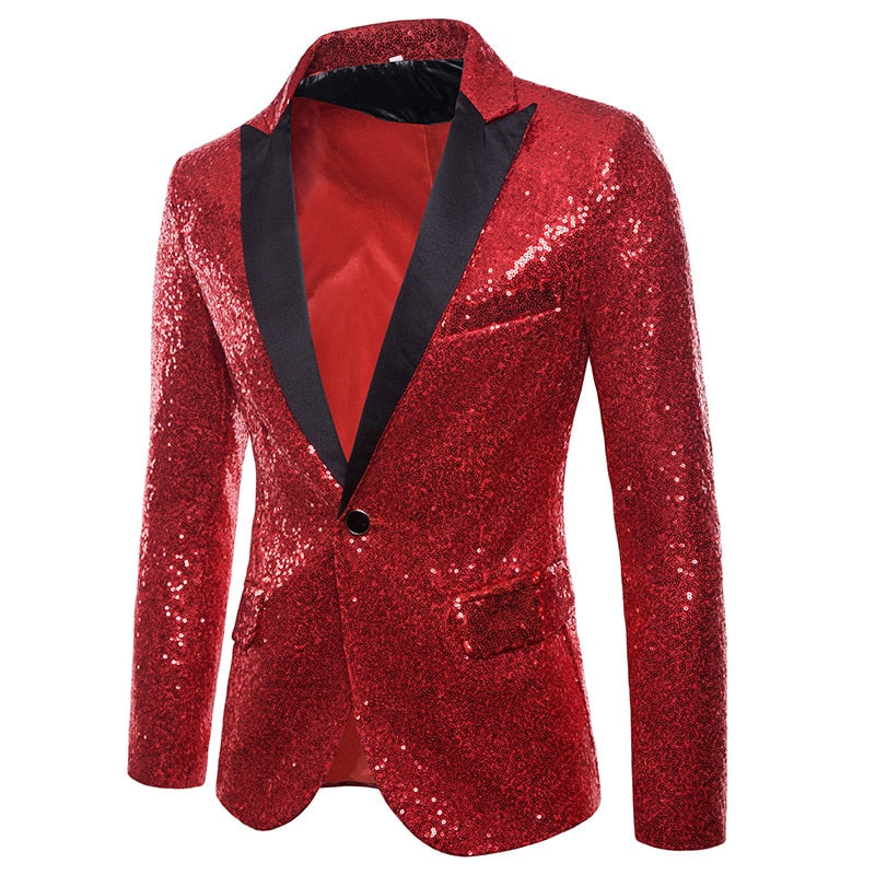Luxury Glitter Blazer - 2 desire