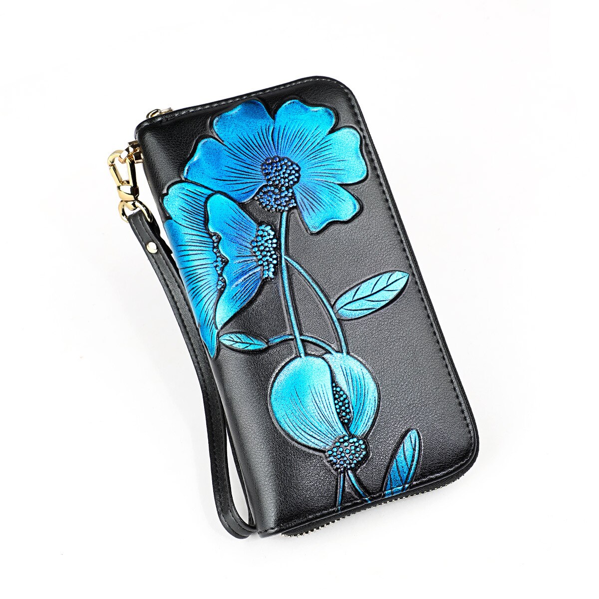 Women's Genuine Leather Wallet - 2 desire