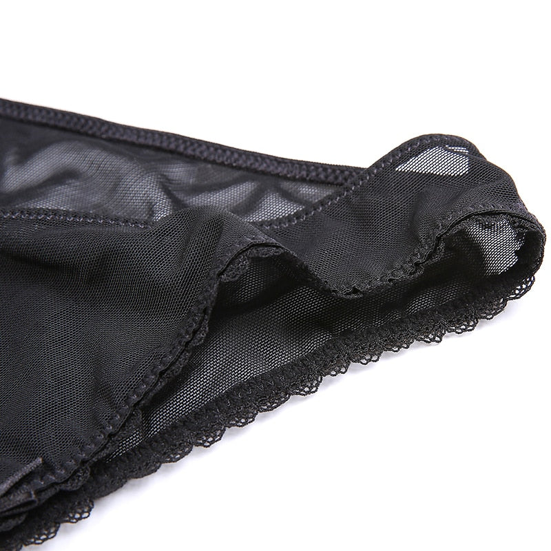 Women's Transparent Panties 3 Pieces - 2 desire